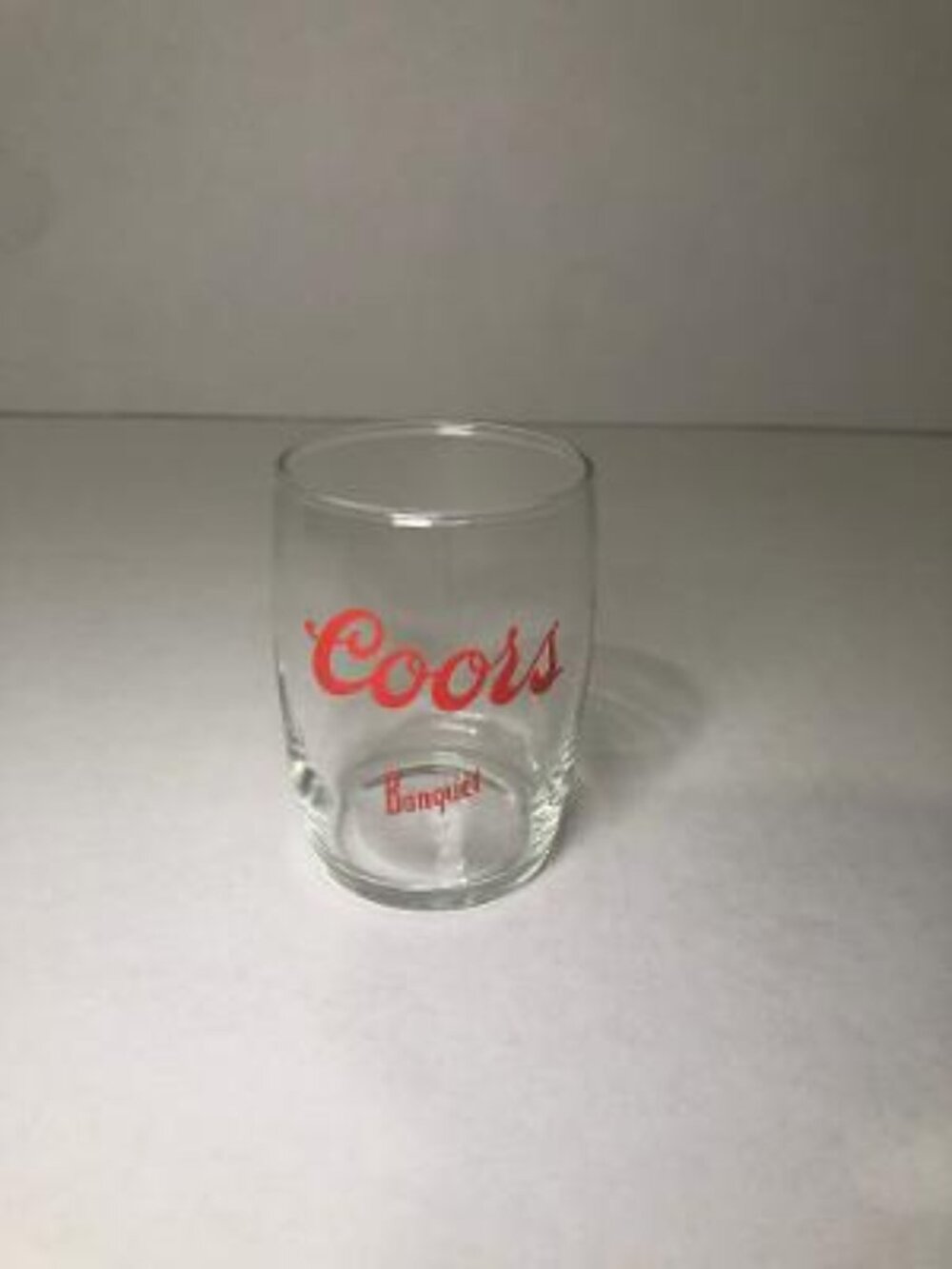 Vintage Coors Banquet Barrel Tasting Glass